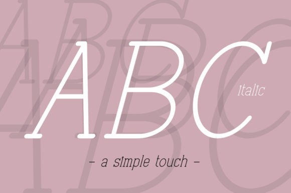 ABC Italic: A Stylish Serif for Creative Projects