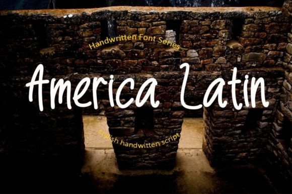 American Latin: A Handwritten Font for Elegant Design