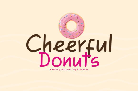 Cheerful Donuts Font for Bold Campaigns