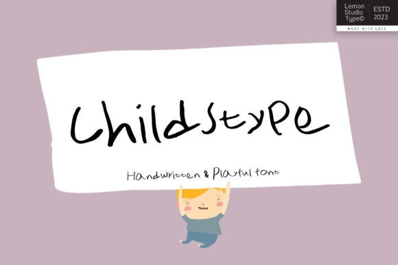 Childstype: A Quirky Handwritten Font