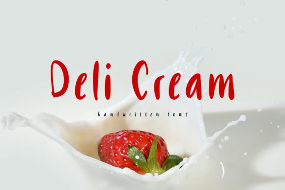 Deli Cream Font for Editorial Design
