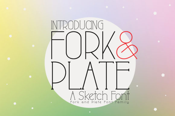 Fork and Plate: A Stylish Font for Web Design