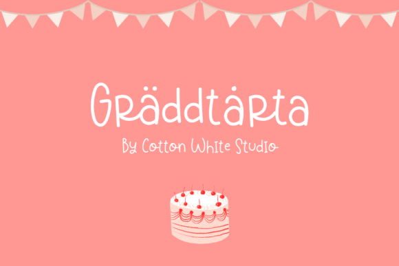 Graddtarta: A Handwritten Font for Business