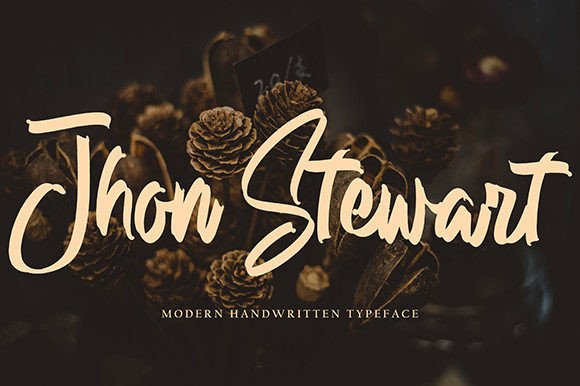 Jhon Stewart Font for Business