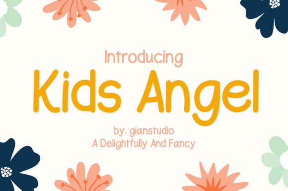Kids Angel Font for Business