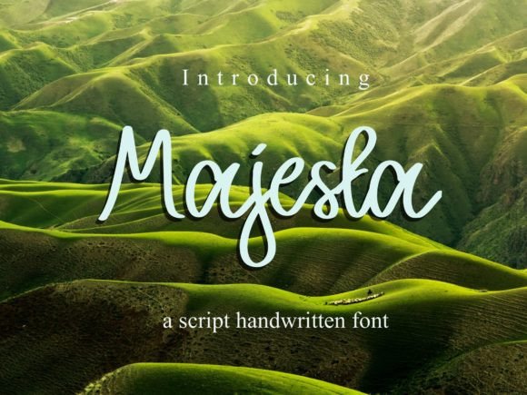 Majesta: A Stylish Script Font