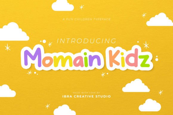 Momain Kidz Font for Playful Campaigns