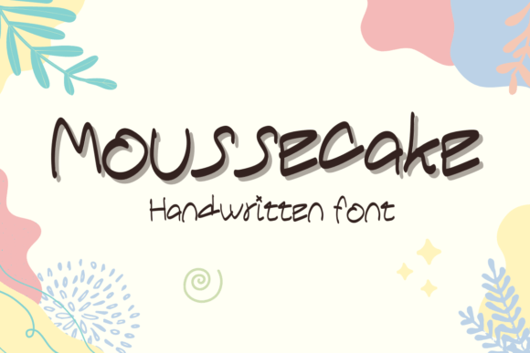 Moussecake: A Handwritten Font for Editorial Design