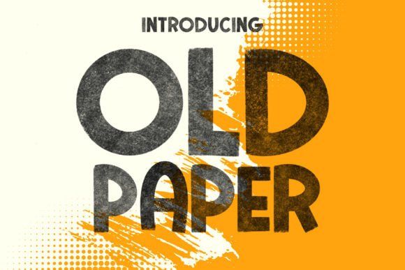 Old Paper: A Handwritten Font for Business Branding