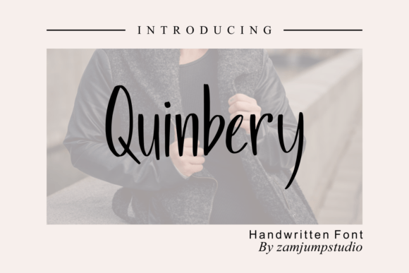 Quinbery Font: Modern Handwriting for Web Design