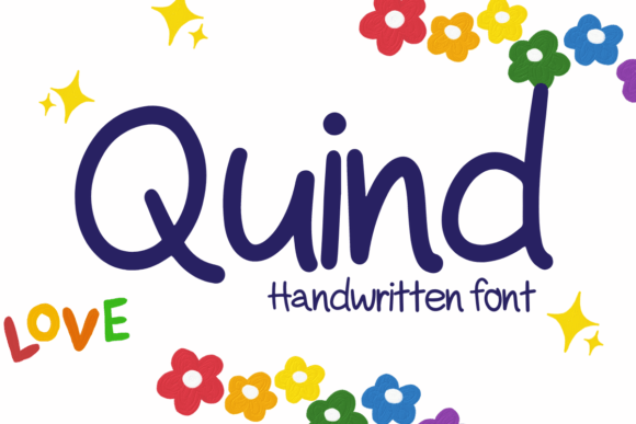 Quind: A Handwritten Font for Web Design