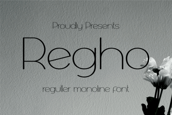 Regho: A Professional Sans Serif Font
