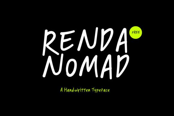 Renda Nomad Font for Web Design