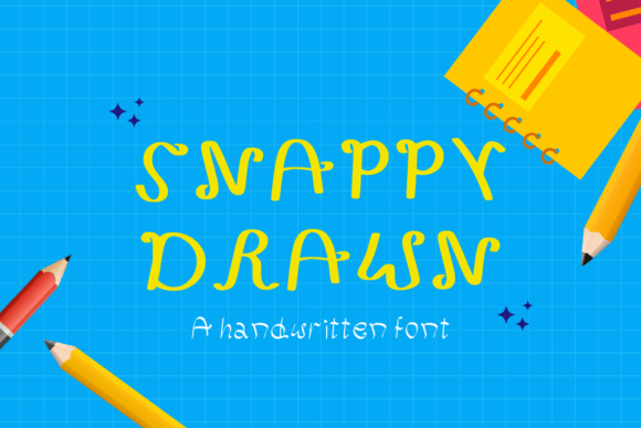 Snappydrawn: A Handwritten Font for Editorial Magic