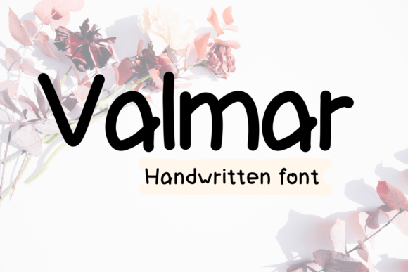 Valmar Font: Handwritten Elegance for Crafters